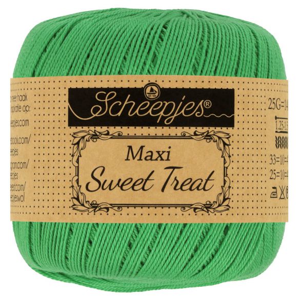Maxi Sweet Treat Apple Green 398 från Scheepjes 25 g