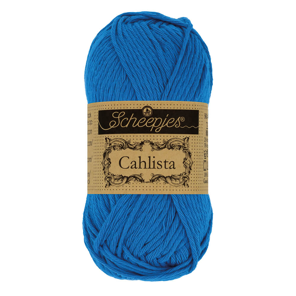 Cahlista garn Scheepjes 50 g Electric Blue 201