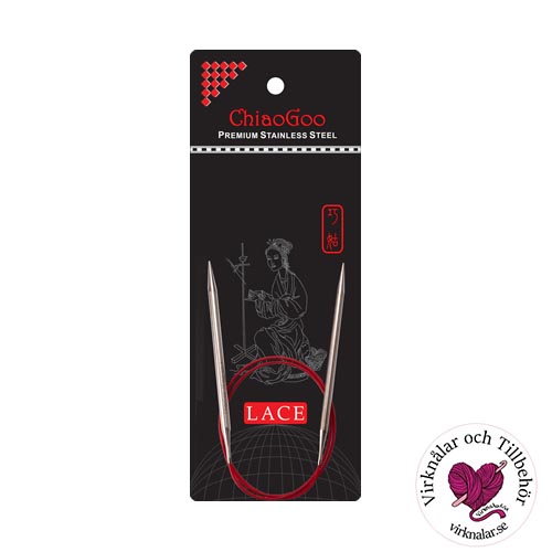 ChiaoGoo RED Lace circular needle Rundstickor Virknålar och Tillbehör