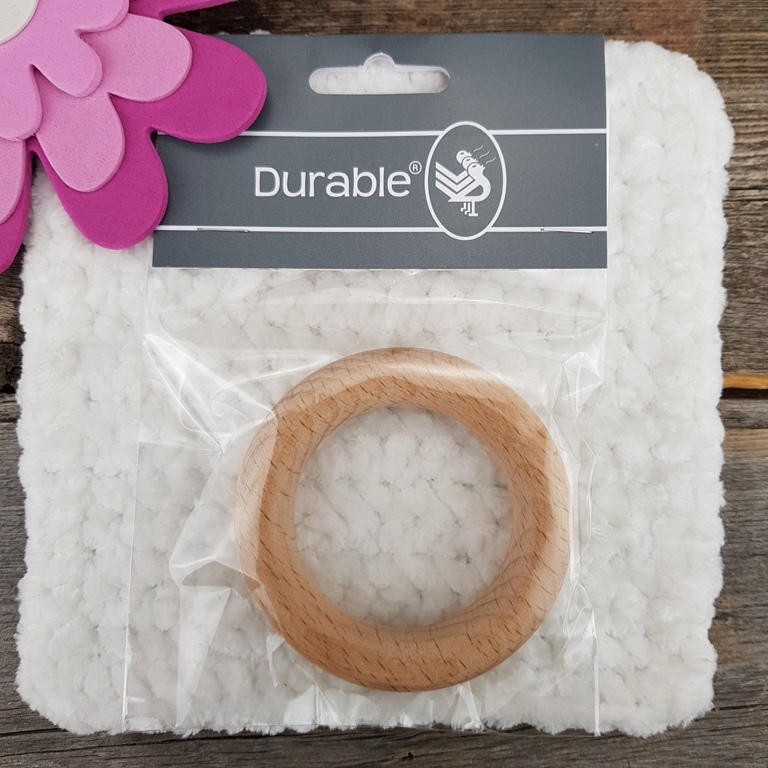 Träringar virka bitringar 7 cm Durable 1 st från Virknålar och Tillbehör